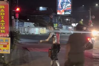 Manusia Silver Kembali Muncul di Lampu Merah Samarinda, DPRD Soroti Konsistensi Penertiban